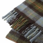 Winter Scarf Manufacturer - Wholesale New Thickened Windproof Tassel Rainbow Cashmere Female Plaid Fringe Polyester