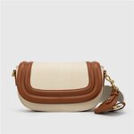 Saddle Crossbody Bag Manufacturer - Women's Small for Women 2025 Wide Canvas Shoulder Strap Vintage Underarm