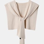Knitted Shawl Manufacturer - Korean Neck Guard Solid Color Woman's Warm Winter Wool Blouse Fake Collar Cape