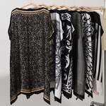 Pashmina Scarf Manufacturer - Summer Soft Long Silk for Women Colorful Beach Wrap Wholesale