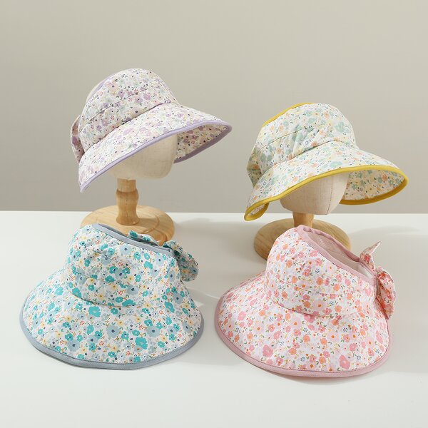 Flower Fisherman Hat Manufacturer - 2025 Fashionable for Girls and Infants Spring Summer Thin Baby Travel Sun Protection