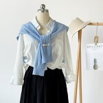 Cape Wrap Cardigan Manufacturer - Women's Autumn Slouchy Knitted Shawl Scarf Cape Accessories for Adults