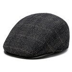 Ivy Cap Manufacturer - for Men Retractable Invisible Earflap Warm Outdoor Ear Cover Beret Flat Newsboy