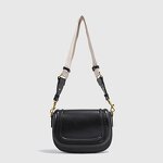 Saddle Crossbody Bag Manufacturer - Women's Small for Women 2025 Wide Canvas Shoulder Strap Vintage Underarm