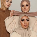 Jersey Hijab Manufacturer - Premium with Rope Women Luxury Fashion Turnkey Headscarf Khimar