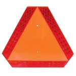 Safety Sign Manufacturer - SMV Reflective Aluminum Diamond Grade Triangle for Outdoor