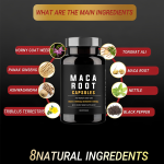 Maca Root Extract Capsules Factory - OEM/ODM Original Flavor Performance Mood