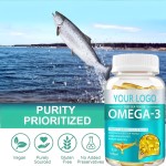 Omega Softgels Factory - OEM ODM Private Label Fish Oil 3-6-9 500mg 1000mg