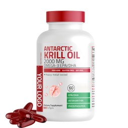 Krill Oil Softgels Manufacturer - OEM ODM Antarctic Omega 3 EPA DHA