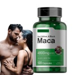 Maca Extract Capsules Manufacturer - OEM Male Energy Support Black Root