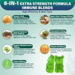 Elder Berry Gummies Factory - Natural Vegan Sea Moss Extracts Skin Health Immunity