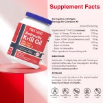 Krill Oil Softgel Factory - OEM ODM Custom Machining Omega 3 EPA DHA