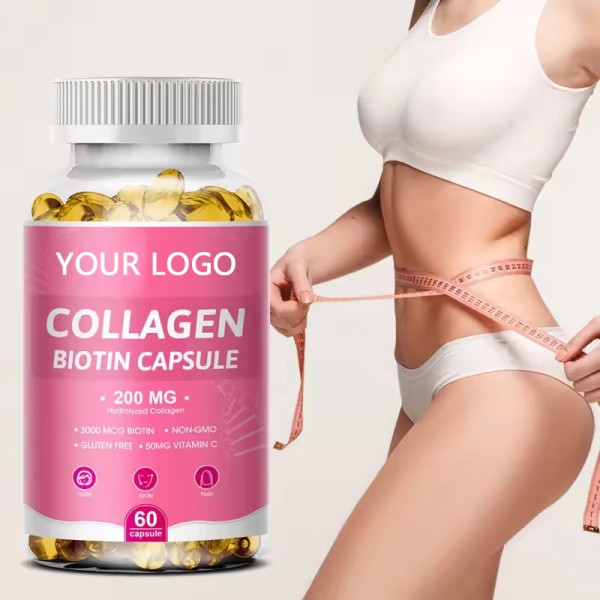 Collagen Softgels Manufacturer - OEM ODM Private Label Vitamin C Hyaluronate