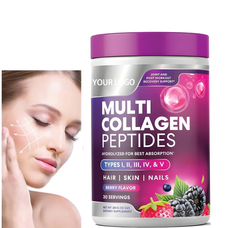 Whey Protein Powder Factory - OEM/ODM Fish Beef Collagen Skin Hair Nails