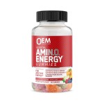 Pre-Workout Gummies Manufacturer - OEM/ODM Muscle Fitness Energy Amino Acid Infused