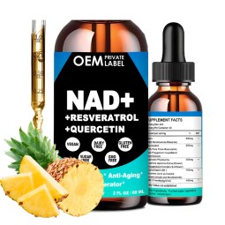 NAD Liquid Supplement Factory - OEM NAD 900mg Liposomal Niacinamide Riboside