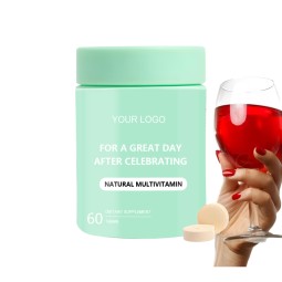 Liver Health Tablets Factory - Vitamins Antioxidants Milk Thistle Chewable Hangover