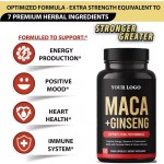 Ginseng Root Capsules Manufacturer - Epimedium Maca Panax American Heart Health