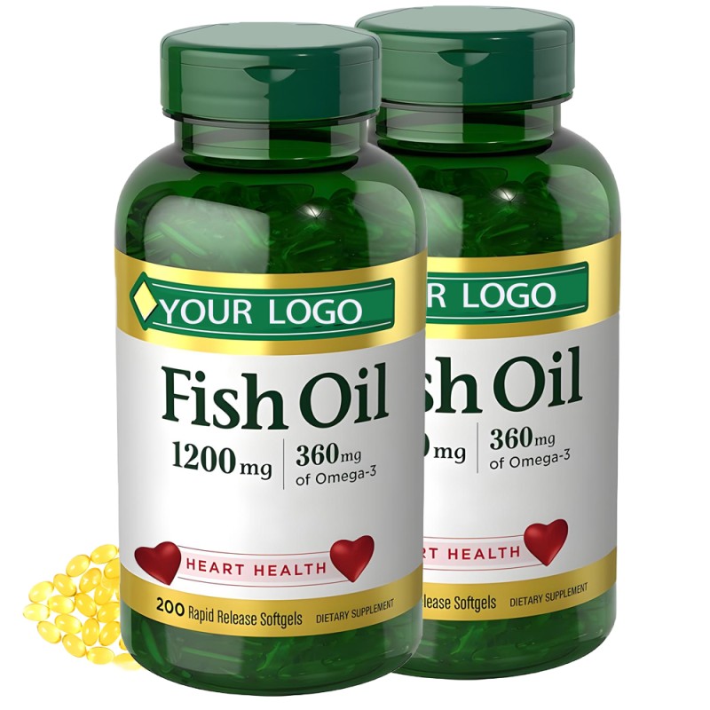 Fish Oil Capsules Factory - OEM ODM Custom Machining Heart Health EPA/DHA