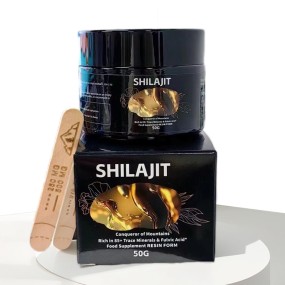 Shilajit Resin Factory - OEM /ODM Immune System Trace Minerals Balanced Health