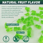 Elder Berry Gummies Factory - Natural Vegan Sea Moss Extracts Skin Health Immunity