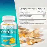 Omega Softgels Factory - OEM ODM Private Label Fish Oil 3-6-9 500mg 1000mg