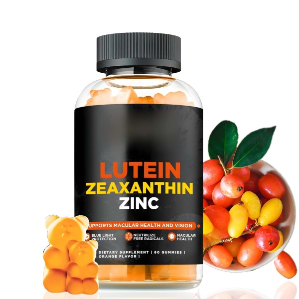 Lutein Gummies Manufacturer - with Zeaxanthin Zinc Skin Eye Health Supplement