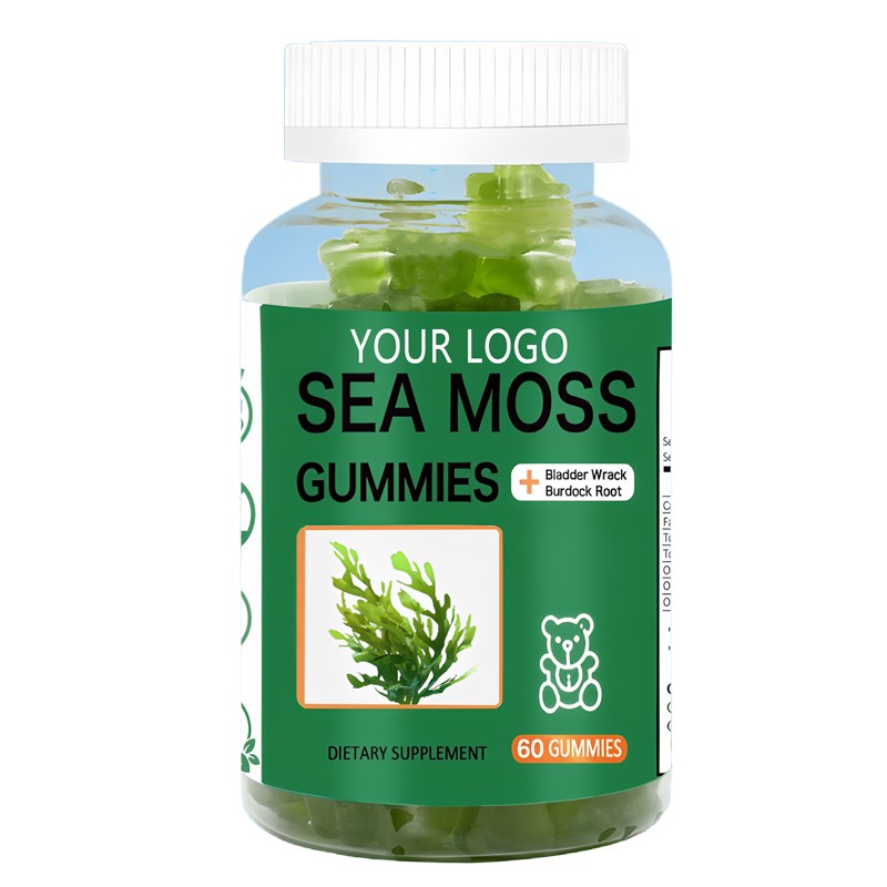Sea Moss Gummies Manufacturer - Own Brand Vegetarian Mineral Vitamin Detox