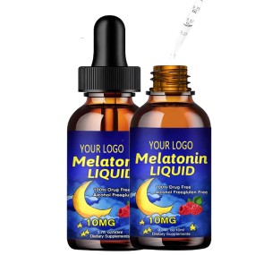 Melatonin Drops Factory - OEM ODM Private Label Sleep Aid Supplement