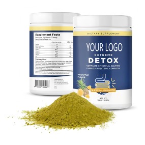 Detox Powder Factory - Own Brand OEM/ODM Natural Extreme Detox Supplement