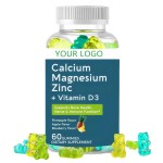 Calcium Gummies Manufacturer - Magnesium Zinc Vitamin D3 Bone Health Nerve Immune