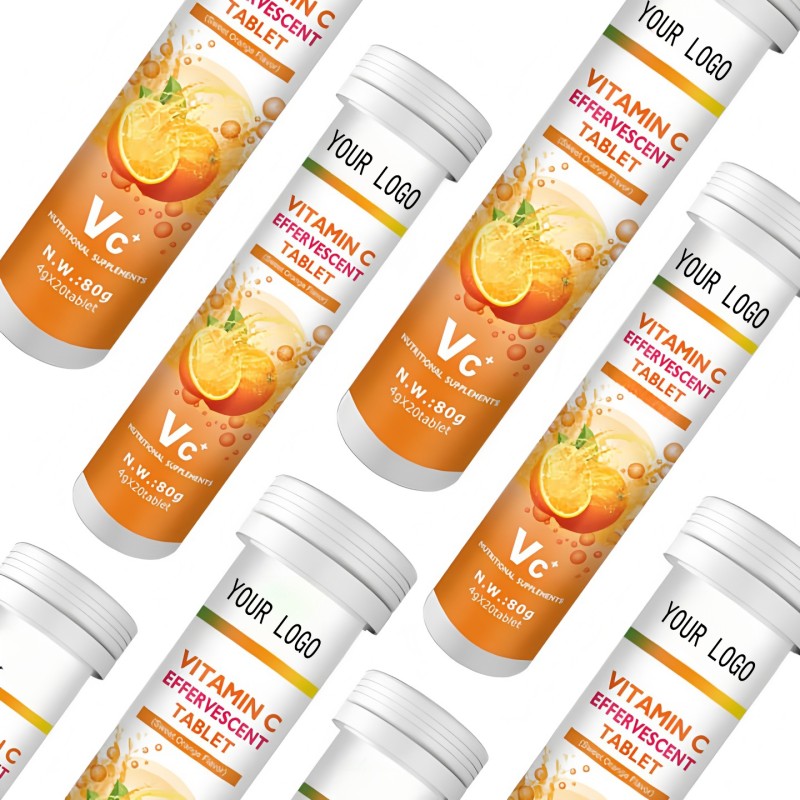 Vitamin C Tablets Manufacturer - OEM/ODM Health Drinks VC Boost Immunity Effervescent