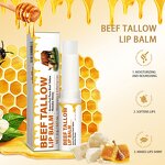 Lip Balm Manufacturer - Factory Wholesale 100% Beef Tallow Honey Moisturizing Whipped for Lip Care Organic