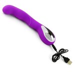 Vibrator Wand Massager Manufacturer - Powerful 10 Frequency Mode Silicon Waterproof G Spot Dildo