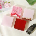 Handmade Soap Manufacturer - Rose Organic Essential Oil Bar for Face & Bath - Moisturizing