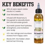 Rosemary Hair Growth Oil Manufacturer - Organic with Fenugreek Herbal Scalp Care Loss Treatment