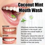 Mouth Wash Manufacturer - Hot Selling Natural Plant Essential Oils Fresh Breath Teeth Whitening Mint Coconut Oil