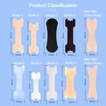 Snore Stop Nose Strips Manufacturer - Direct Factory Strengthening Body Patches Nose Plaster Black Breathing
