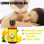 Massage Essential Oil Manufacturer - New Natural Japanese Cross-border Lemon Factory Direct Selling Scraping Moisturizing SPA
