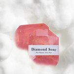 Handmade Soap Manufacturer - Diamond Shape Gem Bath Cleansing with Gold Foil Essential Oil