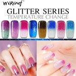 Nail Polish Glue Manufacturer - 2021 Cross-Border Custom Label Strong Gradient Color Phototherapy UV Real Color Change