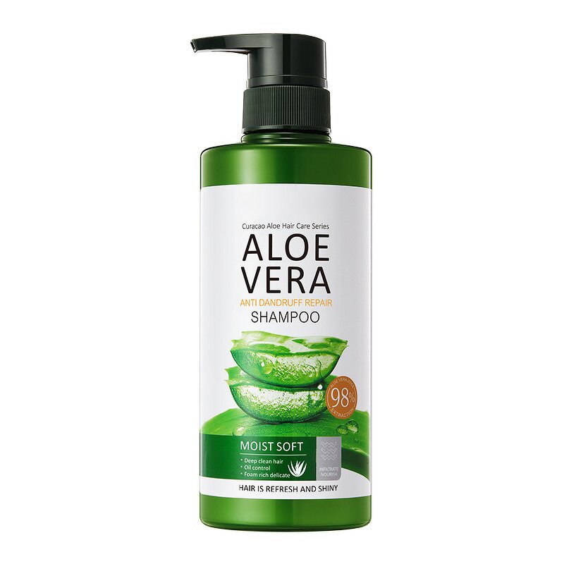 Hair Care Set Manufacturer - Private Label Natural Organic Anti-hair Loss Shampoo Anti-dandruff Conditioner Aloe Vera
