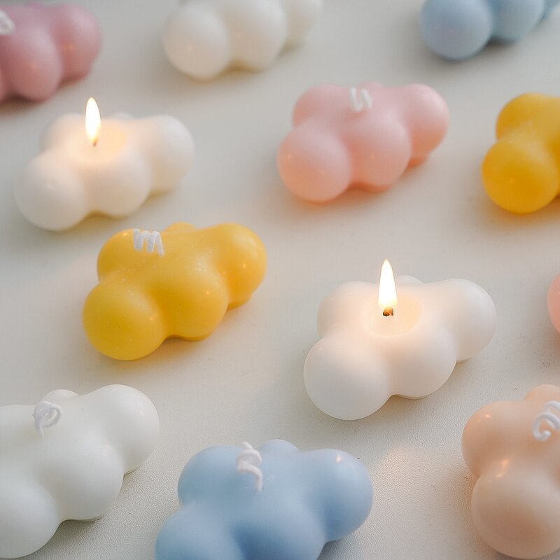 Aromatherapy Candle Manufacturer - Customized Luxury Cloud Shape Soy Wax - Creative Decoration Gift