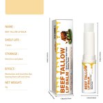 Lip Balm Manufacturer - Factory Wholesale 100% Beef Tallow Honey Moisturizing Whipped for Lip Care Organic