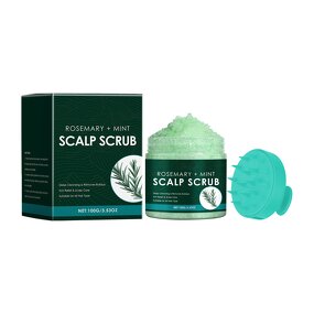 Scalp Scrub Shampoo Manufacturer - Gentle Exfoliating Sea Salt Cleansing Moisturizing Oil Control Rosemary Mint