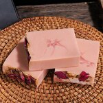 Handmade Soap Manufacturer - Natural Organic Skin Whitening with Dry Flower & Rose Oil - Gift