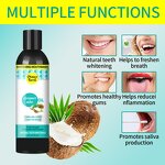 Coconut Oil Mouthwash Manufacturer - Hot Selling 237ml Organic Natural Fresh Breath Oral Health Care