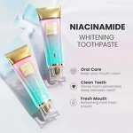 Whitening Toothpaste Manufacturer - Cool Mint Flavored Niacinamide & Herbal for Gum Care & Stain Removal