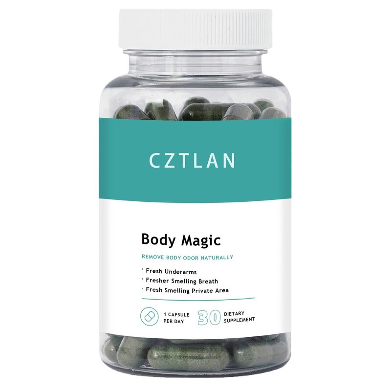 Chlorophyll Capsules Manufacturer - Body Magic with Organic Parsley - OEM & Private Label