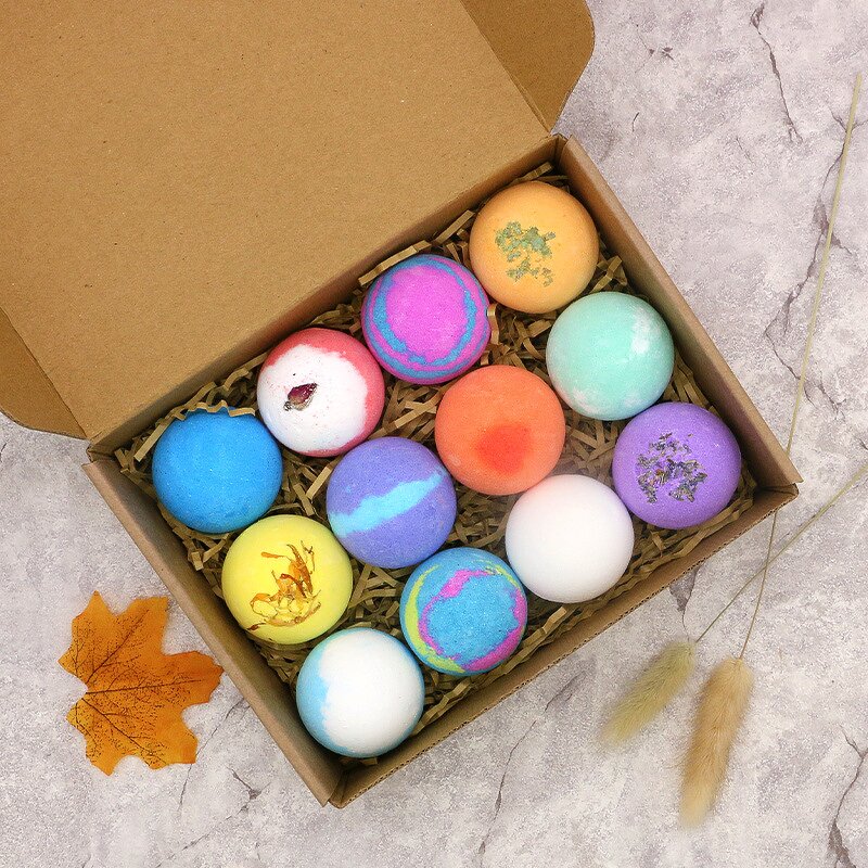 Bath Bombs Manufacturer - Natural Rich Bubble Relaxing Rainbow Fizzy - OEM Private Label